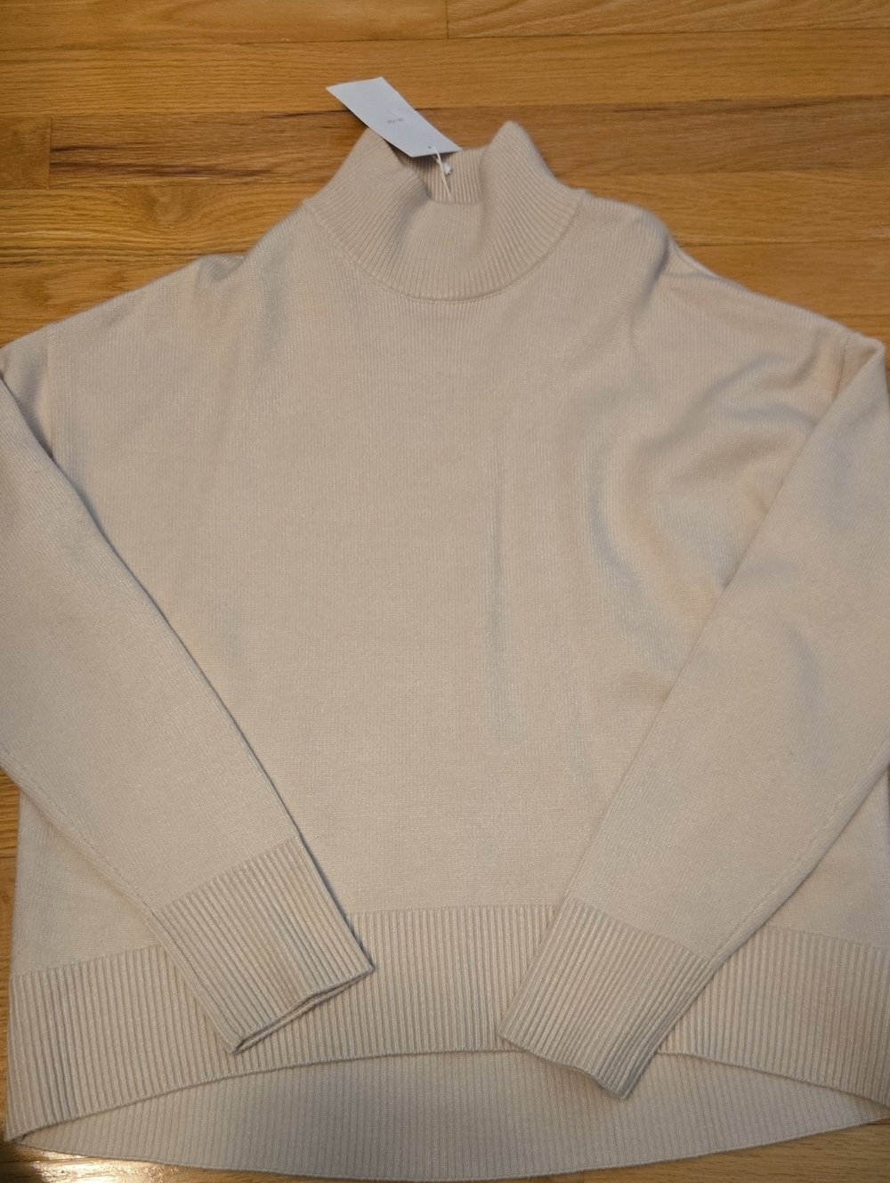 Oak and Fort Mock Neck Sweater